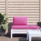 Preview: ARDEBO.de - Palettenkissen 2 Stk. Rosa Oxford-Gewebe