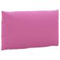 Preview: Palettenkissen 2 Stk. Rosa Oxford-Gewebe
