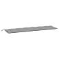 Preview: Gartenbank-Auflage Grau 200x50x7 cm Oxford-Gewebe