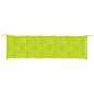 Preview: Gartenbank-Auflagen 2 Stk. Hellgrün 180x50x7 cm Oxford-Gewebe