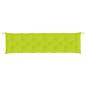 Preview: Gartenbank-Auflagen 2 Stk. Hellgrün 200x50x7 cm Oxford-Gewebe