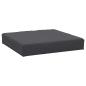 Preview: Palettenkissen Anthrazit 60x60x9,5 cm Oxford-Gewebe