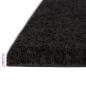 Preview: Fußmatte Schwarz 80x100 cm Kokosfaser Getuftet