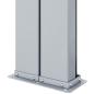 Preview: Seitenmarkise Ausziehbar Braun 117x1200 cm