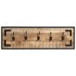 Preview: Garderoben 2 Stk. 80x8x25 cm Raues Massivholz Mango