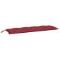Preview: Gartenbank-Auflagen 2 Stk. Weinrot 150x50x7 cm Oxford-Gewebe