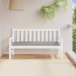 Preview: ARDEBO.de - Gartenbank-Auflage Grau 150x50x7 cm Oxford-Gewebe