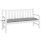 Preview: Gartenbank-Auflage Grau 150x50x7 cm Oxford-Gewebe