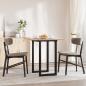 Preview: ARDEBO.de - Esstisch-Gestell in O-Form 60x40x73 cm Stahl
