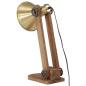 Preview: Schreibtischlampe 25 W Antik-Messing 23x13x52 cm E27