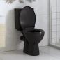 Preview: ARDEBO.de - Toilettensitz mit Absenkautomatik und Quick-Release Schwarz