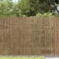 Preview: ARDEBO.de - Gartenzaun 400x100 cm Schilf
