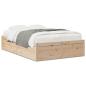 Preview: Massivholzbett ohne Matratze 135x190 cm Kiefernholz