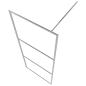 Preview: Duschwand f?r Begehbare Dusche Halbmattiertes ESG-Glas 80x195cm