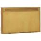 Preview: Spiegelschrank 60x10x40 cm Massivholz Teak