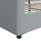 Preview: Tagesbett Hellgrau 80x200 cm Stoff