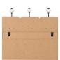 Preview: Wandgarderobe mit 6 Haken 120x40 cm HAPPY LOVE