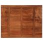 Preview: Tischplatte 90x80x2,5 cm Rechteckig Altholz Massiv