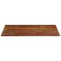 Preview: Tischplatte 140x60x2,5 cm Rechteckig Altholz Massiv