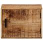 Preview: Wand-Nachttisch 40x30x25 cm Massivholz Mango