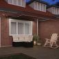 Preview: Markise Automatisch mit LEDs Braun 300x250 cm