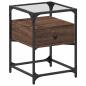 Preview: Nachttische 2 Stk. Braun Eichen-Optik 40x40x55 cm Holzwerkstoff