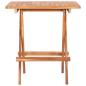 Preview: Bistrotisch Klappbar 60x60x65 cm Massivholz Teak
