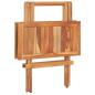 Preview: Bistrotisch Klappbar 60x60x65 cm Massivholz Teak