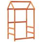 Preview: Tagesbett mit Dach Wachsbraun 90x200 cm Massivholz Kiefer