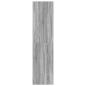 Preview: Kleiderschrank Grau Sonoma 30x50x200 cm Holzwerkstoff