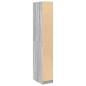 Preview: Kleiderschrank Grau Sonoma 30x50x200 cm Holzwerkstoff