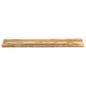 Preview: Tischplatte mit Baumkante 160x40x2,5 cm Raues Mango Massivholz
