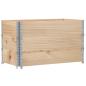 Preview: Pflanzkasten 100x50 cm Massivholz Kiefer