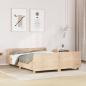 Preview: ARDEBO.de - Massivholzbett ohne Matratze 135x190 cm Kiefernholz