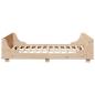 Preview: Massivholzbett ohne Matratze 135x190 cm Kiefernholz