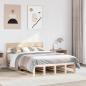 Preview: ARDEBO.de - Massivholzbett ohne Matratze 150x200 cm Kiefernholz