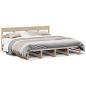 Preview: Massivholzbett ohne Matratze 200x200 cm Kiefer