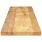 Preview: Tischplatte 180x20x3,8 cm Rechteckig Massivholz Mango