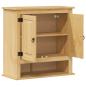 Preview: Bad-Wandschrank Corona 70x33x71,5 cm Massivholz Kiefer