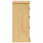 Preview: Bad-Wandschrank Corona 70x33x71,5 cm Massivholz Kiefer