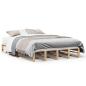 Preview: Massivholzbett ohne Matratze 160x200 cm Kiefernholz