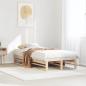 Preview: ARDEBO.de - Massivholzbett ohne Matratze 90x190 cm Kiefernholz