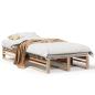 Preview: Massivholzbett ohne Matratze 90x190 cm Kiefernholz