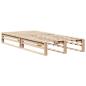 Preview: Massivholzbett ohne Matratze 90x190 cm Kiefernholz