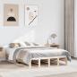 Preview: ARDEBO.de - Massivholzbett ohne Matratze 140x190 cm Kiefernholz