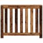 Preview: Heizkörperabdeckung Altholz 104 x 20 x 82 cm Holzwerkstoff