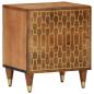 Preview: ARDEBO.de - Nachttisch 40x33x46 cm Massivholz Mango