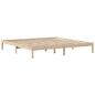 Preview: Massivholzbett ohne Matratze 180x200 Kiefernholz