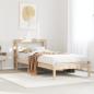 Preview: ARDEBO.de - Massivholzbett ohne Matratze 90x200 Kiefernholz