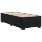 Preview: Bettgestell Schwarz 90x190 cm Samt